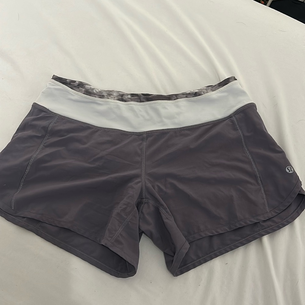 Lulu lemon running shorts